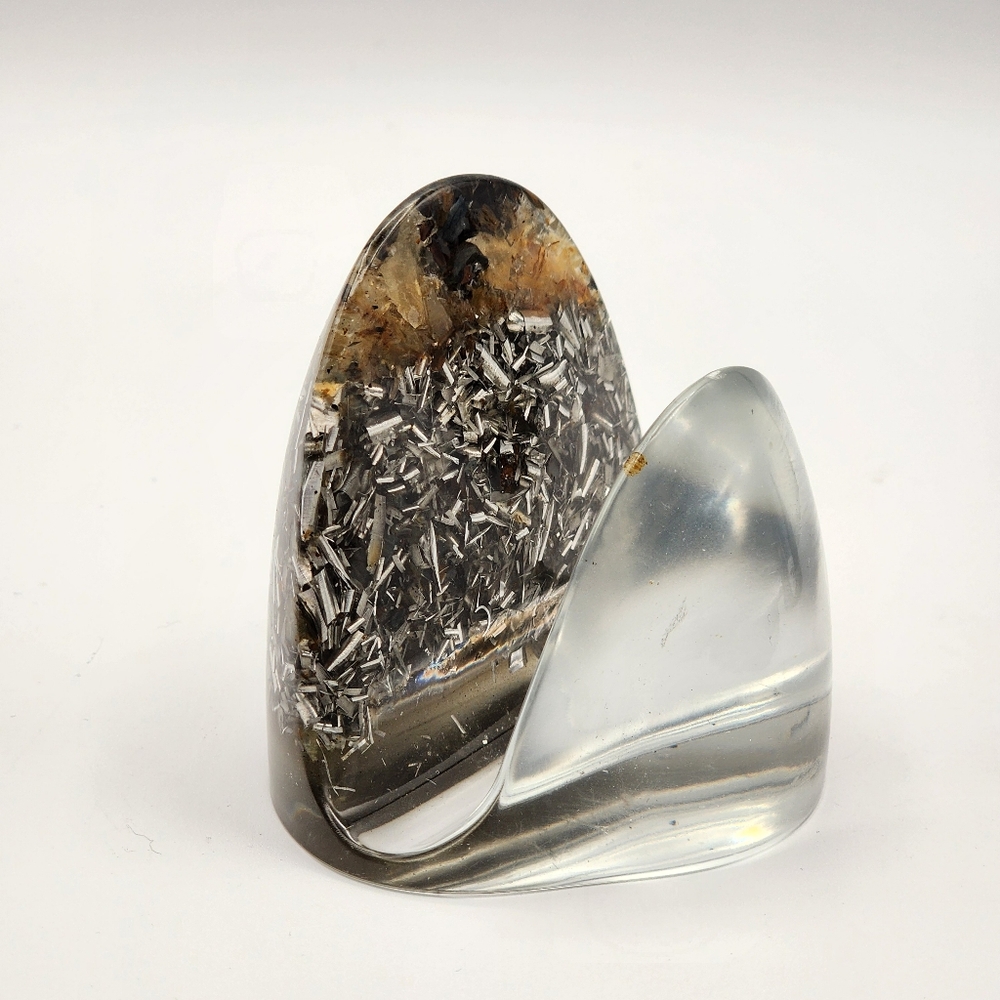 Shield Orgonite Phone Stand, EMF and 5g protection, with healing properties. (1 - Picture 7 of 9